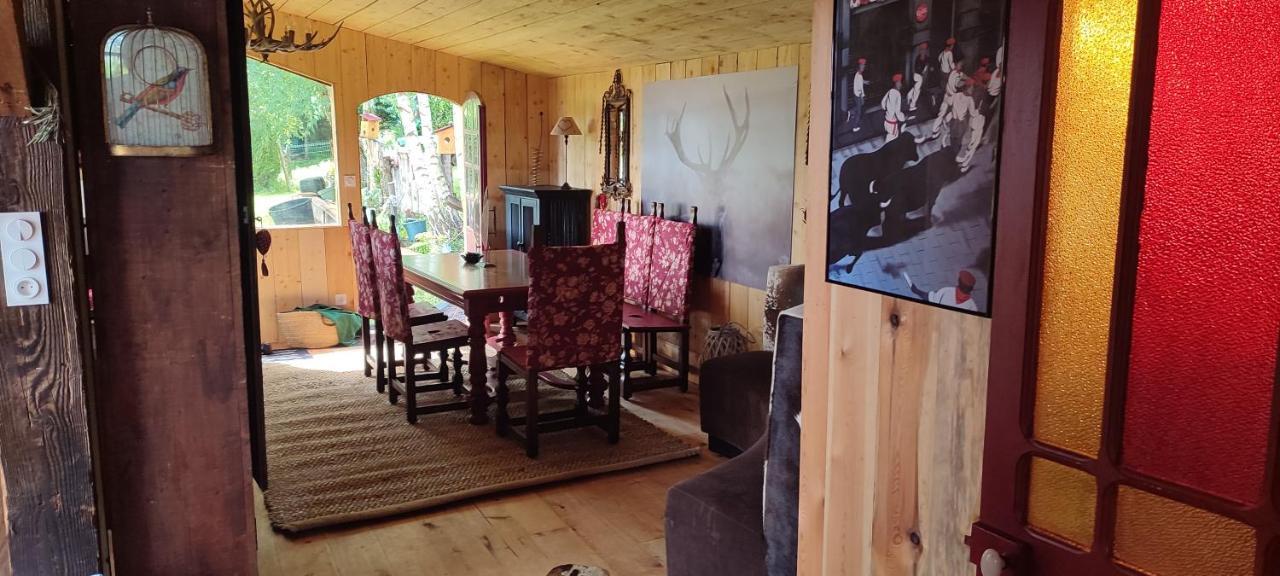 Domaine Le Lanis "Cabane De Pauline" Saint-Girons  Dış mekan fotoğraf