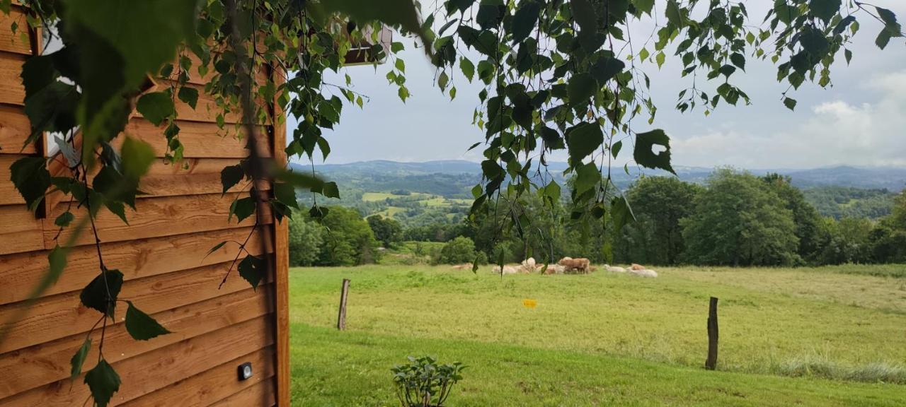 Domaine Le Lanis "Cabane De Pauline" Saint-Girons  Dış mekan fotoğraf