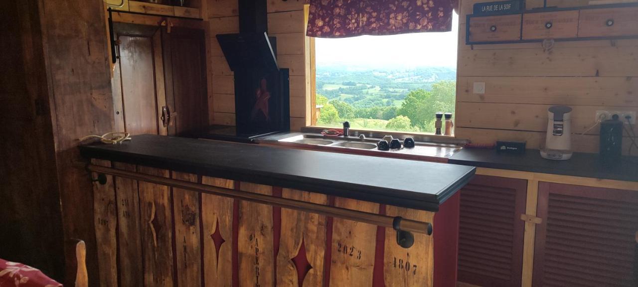 Domaine Le Lanis "Cabane De Pauline" Saint-Girons  Dış mekan fotoğraf