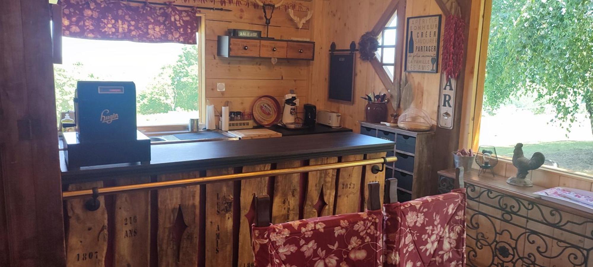 Domaine Le Lanis "Cabane De Pauline" Saint-Girons  Dış mekan fotoğraf