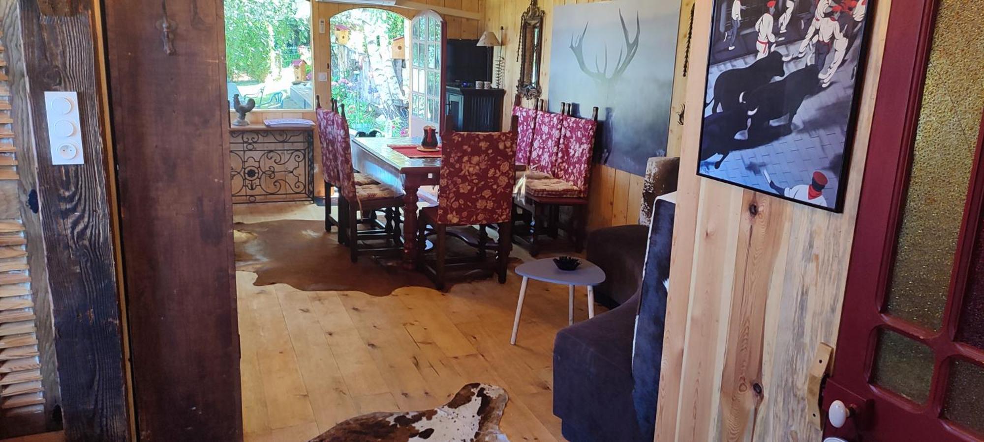 Domaine Le Lanis "Cabane De Pauline" Saint-Girons  Dış mekan fotoğraf