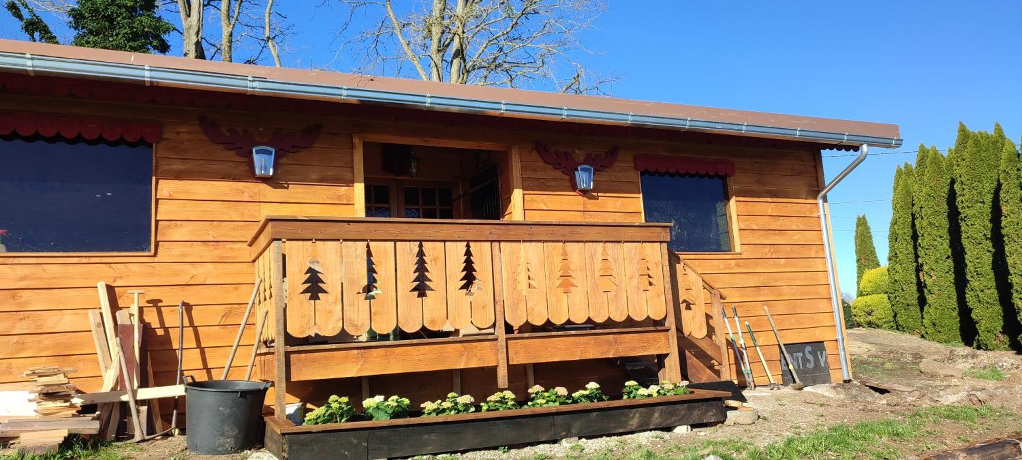 Domaine Le Lanis "Cabane De Pauline" Saint-Girons  Dış mekan fotoğraf